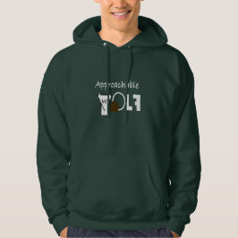 Moletom Approachable Wolf Hoodie by JHT: Approachable Wolf