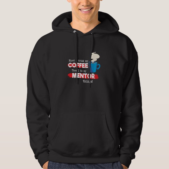 Moletom Apreciação de Mentor e Café (Frente)