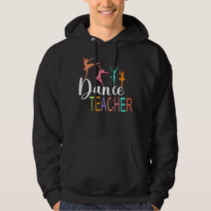 Moletom Apreciação Do Professor De Dança De Volta À Dança