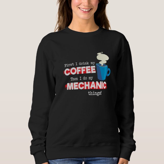 Moletom Apreciação Mecânica e Café (Frente)