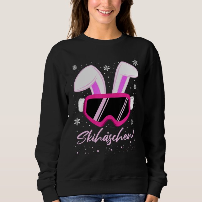 Moletom Apres Ski Party Esquiando Snowboard Ski Rabbits Sk (Frente)