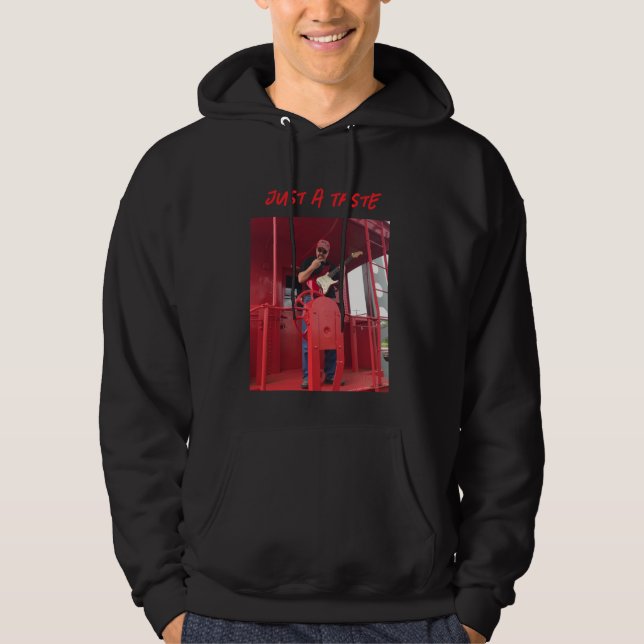 Moletom Apresentando a Exclusiva Camisola "Just A Taste" (Frente)