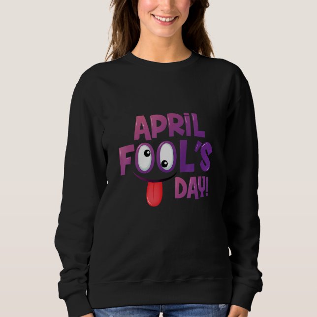 Moletom April Fools Day Squad Brincadeira Cotação April Fo (Frente)