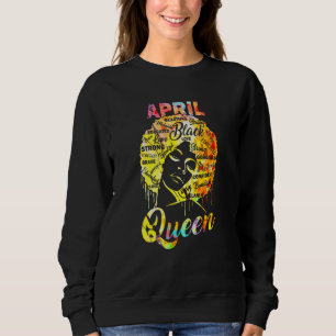 Moletom April Queen Black Woman Afro Natural Hair African