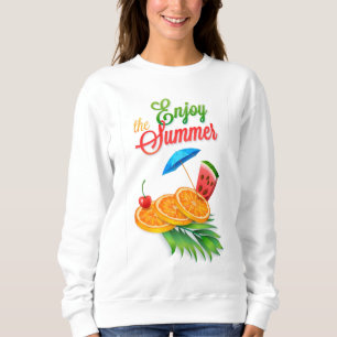 Moletom Aproveite o Verão com Frutas