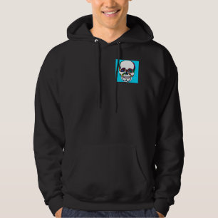 Moletom Aqua Anatômico Açúcar Crânio Mártico Hoodies