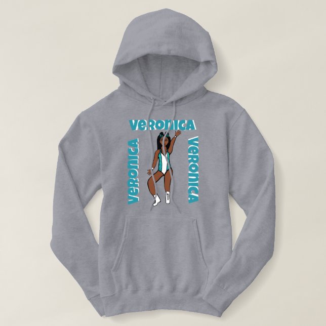 Moletom Aqua Hoodie Spark U #1 (Frente do Design)