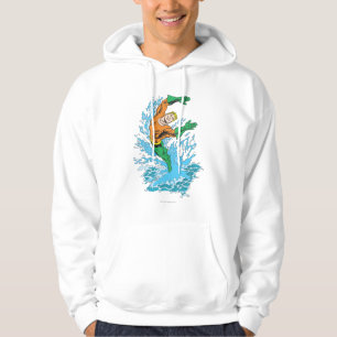 Moletom Aquaman salta na onda