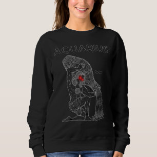 Moletom Aquário Astrologia Sombria Zodíaco Oculto Minima