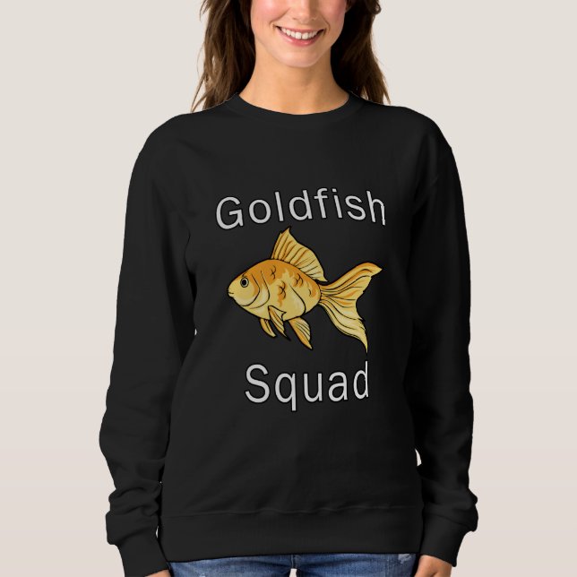 Moletom Aquaristics Hobby Goldfish Squad Cute Goldfish (Frente)