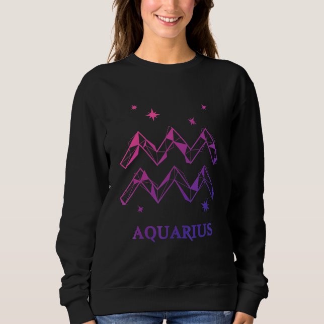 Moletom Aquarius Zodiac (Frente)
