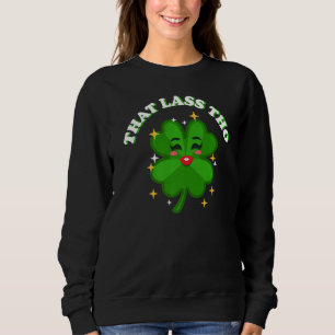 Moletom Aquele Lass Tho me beija, sou o Irlandês Patrick's