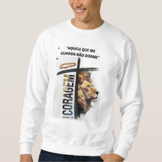 Moletom  "Aquele que me guarda não dorme"