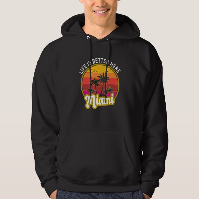 Moletom Aqui Miami Flórida (Frente)