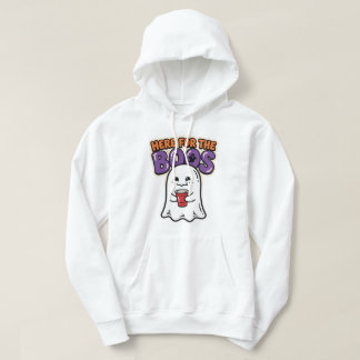 Moletom Aqui Para Os Vaias Arte De Fantasma Fofo Para Fest