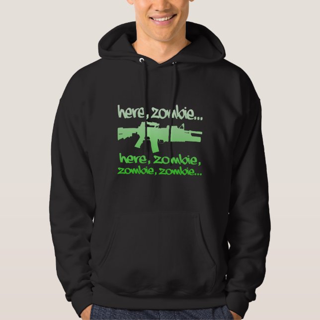 Moletom Aqui, zombi do zombi… (Frente)