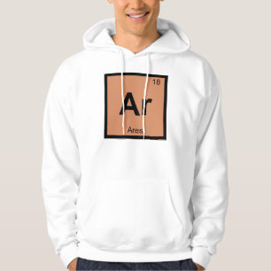 Moletom Ar - Ares Símbolo da Tabela Periódica de Química d
