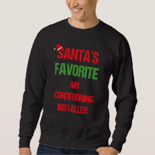 Moletom Ar condicionado Installer Funny Pajama Natal