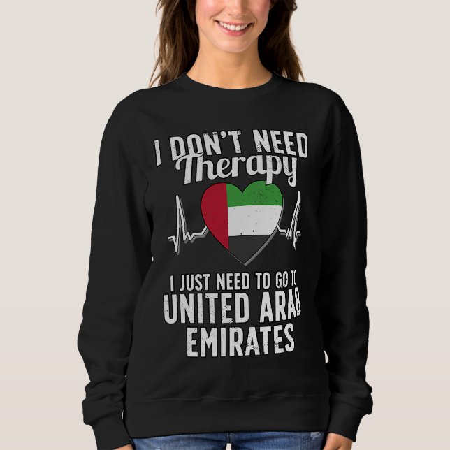 Moletom Arab I United Arab Emirates Flag I United Arab Emi (Frente)