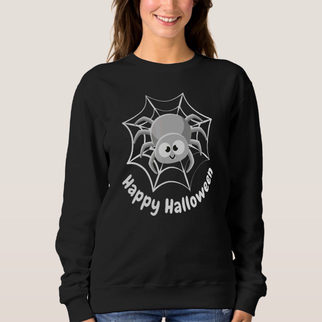 Moletom Aranha Halloween Na Web (Frente)