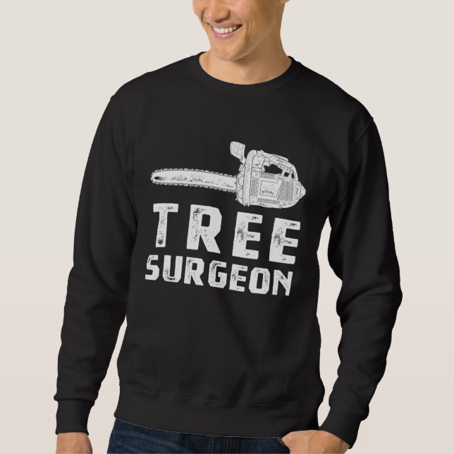 Moletom Arborist Chainsaw Tree Work Lumberjack Tee (Frente)