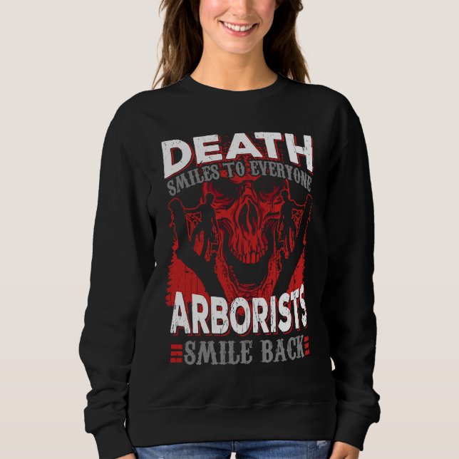 Moletom Arboristas Sorriem de Volta (Frente)