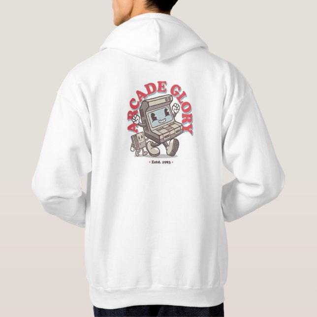 Moletom Arcade Glory Retro Gaming Cartoon Aesthetic (Verso)