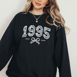 Moletom Arco de coquete de rendas personalizado de 1995