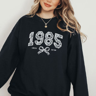 Moletom Arco de coquete de rendas personalizado de anivers