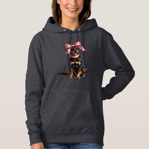 Moletom Arco de Coquete Doberman Mãe de Cachorro Menina Ro