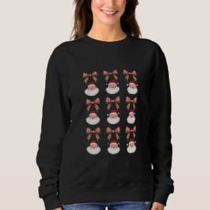 Moletom Arco de Coquete Natal Papai Noel Vintage Natal Ret