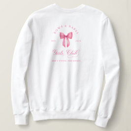 Moletom Arco e Clube de Meninas Bachelora