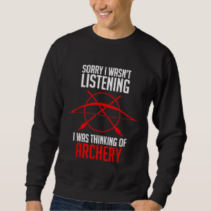 Moletom Arco Engraçado Atirando no Archer