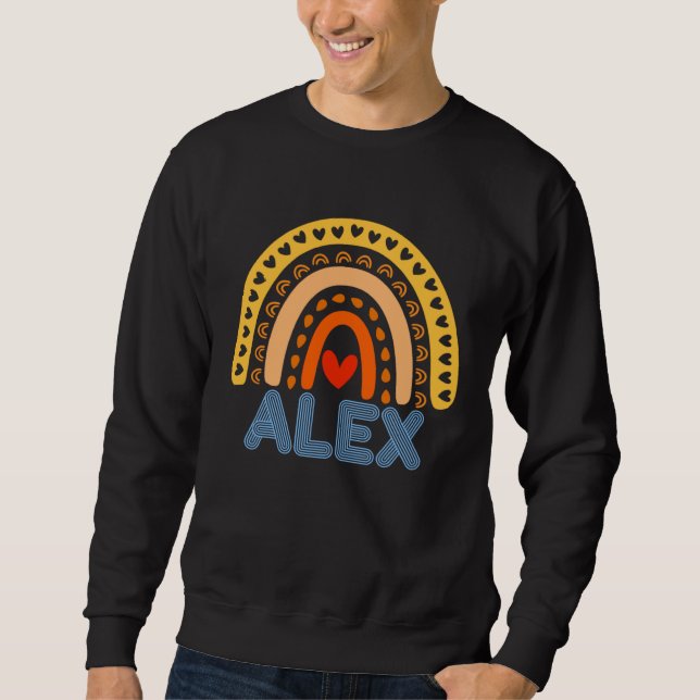 Moletom Arco-íris Boho Alex (Frente)