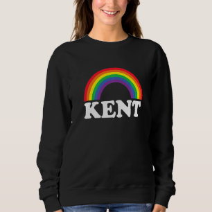 Moletom Arco-íris de Kent LGBTQ Orgulho Gay Lésbicas Queer