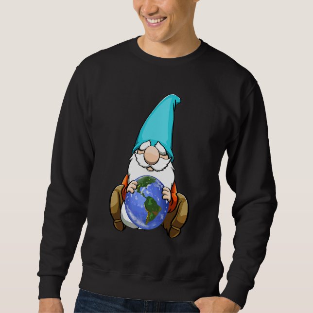 Moletom Arco-íris Natureza Meio Ambiente Dia da Terra Gnom (Frente)
