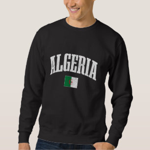 Moletom Argélia Orgulho Argelina Bandeira Patrimônio Afric