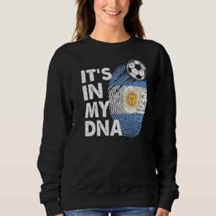 Moletom Argentina no meu Dna Argentino Flag Team Argentino