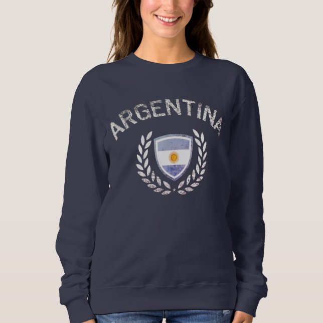 Moletom Argentina Vintage (Frente)