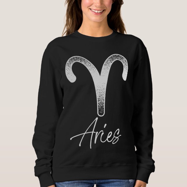 Moletom Aries Astrology and Horoscope Zodiac Sign (Frente)