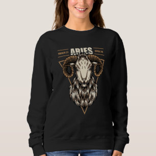 Moletom Aries Zodiac Ram Astrologia Marcha Março Aniversár
