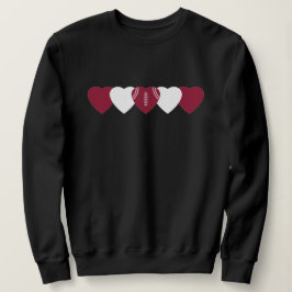 Moletom Arizona Cardinals Heart Dark