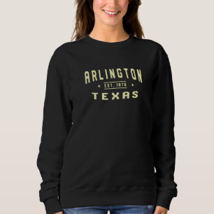 Moletom Arlington Texas 1876 Tx American Arlingtonian Usa