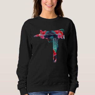 Moletom Arma Tropical   Arma de Fogo Praia Havaiana Arma A