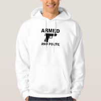 Armado e polite, capuz masculina