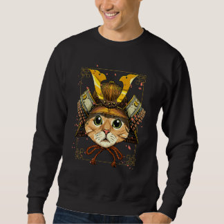 Moletom Armadura de Gato Samurai Guerreiro Japonês Bushido
