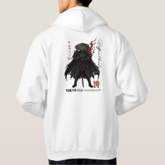 Moletom Armadura de Samurai Guerreiro Sombrio Japonês Góti