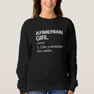 Moletom Armênia Girl Definition Armenian Flag Country Lang