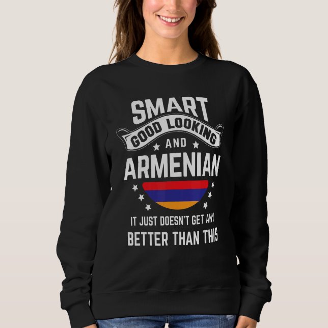 Moletom Armenian Flag Native Pride  Armenia Armenian Roots (Frente)
