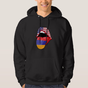 Moletom Armênio EUA Orgulho Lábios Orgulho Orgulho da Armê